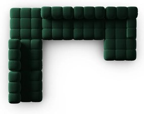 Canapea verde cu tapițerie din catifea 379 cm Bellis – Micadoni Home