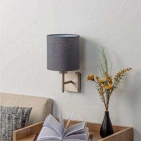 BRILAGI - aplică de perete LED NUBILA 1xE27/60W/230V crom mat/antracit