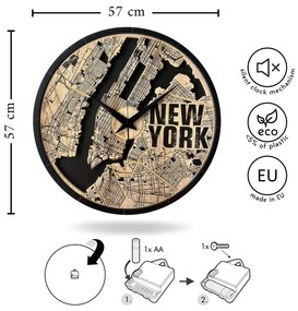 Ceas de perete ø 57 cm John – Styler