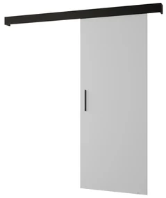 Uși culisante 80 cm Slavdro 1 (alb mat + negru mat). 1108784