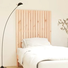 824933 vidaXL Tăblie de pat pentru perete, 95,5x3x110 cm, lemn masiv de pin