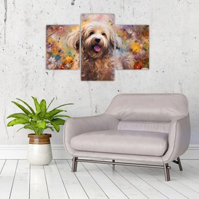 Tablou - Happy Dog II. (90x60 cm)