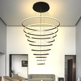 Lustră LED dimabilă aplicată LED/365W/230V 3000-6500K + telecomandă