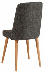 Scaun de sufragerie Stormi Anthracite and AtlanticPine