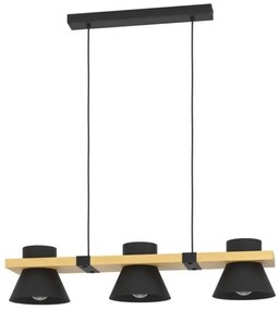 Lustră pe cablu Eglo 43956 MACCLES 3xE27/15W/230V