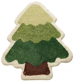 Covoras de Craciun SPRUCE antialunecare 37x57 cm, colorat