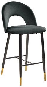 Set 2 buc scaun tip bar Fabian (negru). 1078840