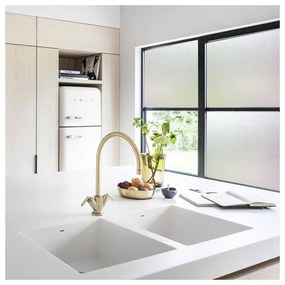 Autocolant mat pentru sticlă cu film protector Ambiance, înălțime 2 m