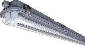 Corp iluminat liniar cu neon protectie IP65 Works gri 155cm