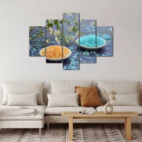 Tablou cu sarea de mare colorată (150x105 cm)