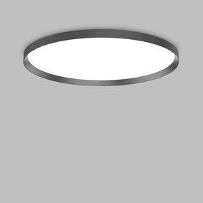 Plafoniera LED XXL moderna Fly pl d90 2700k negru