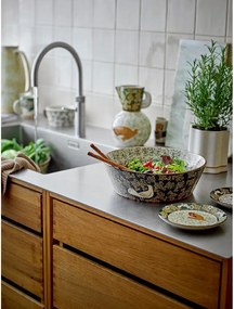 Bol albastru din ceramică ø 28 cm Hezha – Bloomingville