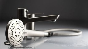 ARNIKA Baterie pentru Cadă cu 3 Orificii finisaj titan BQA_D13M