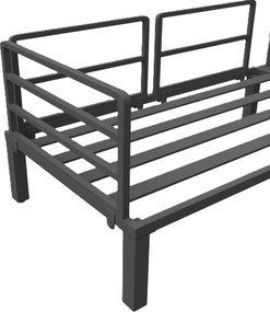 Set mobilier de grădină 4-5 locuri, Gri | Aosom Romania