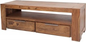 Comoda TV din lemn de trandafir, Makassar 135cm Sheesham