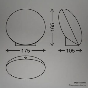 Brilo - Lampă de birou reîncărcabilă TARA LED RGBIC, reglabilă, 6W/5V, Wi‑Fi Tuya, cu telecomandă