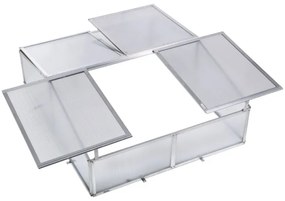 G21 Sera  din două piese 120 x 40 x 100, aluminiu