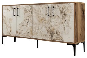Dulap Kloe (Nuc + Marmură albă). 1088270