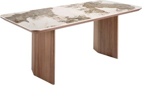 Masa deosebita design LUX Porcelain Marble 200x90cm