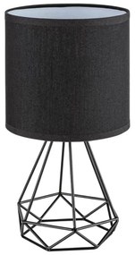 Lampă de masă E14/40W/230V neagră Rabalux