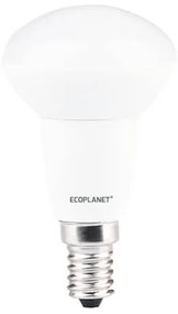Bec Led Ecoplanet reflector R50, E14, 7W, 60W, 560LM, F, lumina calda 3000K, Mat Lumina calda - 3000K, 1 buc