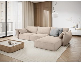 Colțar bej (pe partea dreaptă) Vanda – Mazzini Sofas