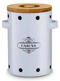 Recipient din metal pentru ceapă și usturoi – Dakls