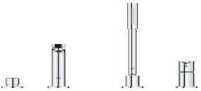 GROHE 19577001 - Baterie pentru cadă LINEARE, montaj în 4 găuri, crom lucios