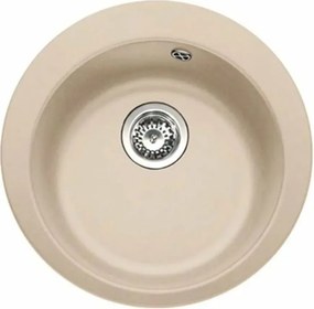 Chiuveta bucatarie compozit Franke Single Avena 1 cuva 50 cm tectonite finisaj bej mat