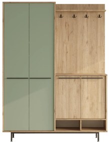 Panou hol Opuntia 1 (Stejar + Verde) . 1102437