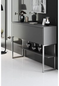 Măsuță consolă Luna 4 (Argintiu + antracit) . 1102311