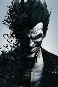 Poster de artă Batman Arkham - Joker