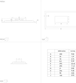 Plafonieră LED MARMORATA LED/26W/230V Eglo 900561