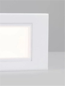 Spot LED incastrabil exterior, ambiental, IP65, RUDY alb