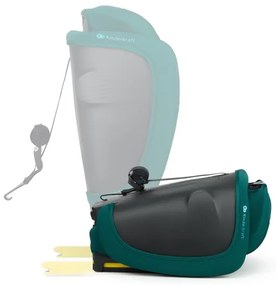 KINDERKRAFT - Scaun auto FIX2GO i-Size 76-150 cm, turcoaz