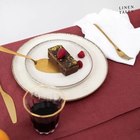 Față de masă din in 140x200 cm Marsala – Linen Tales