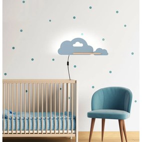 Corp de iluminat pentru copii albastru Cloud – Candellux Lighting