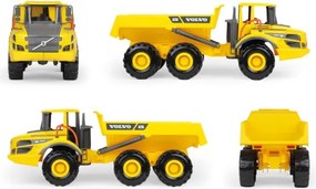 Camion Volvo WORXX, 55 cm, galben