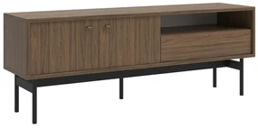 Masă TV Oscar O4 (nuc + negru). 1100511