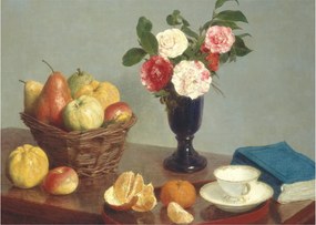 Tablou - Henri Fantin-Latour, Still  Life, reproducere (70x50 cm)