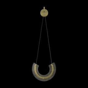 Lustra LED, pendul design modern Maya auriu