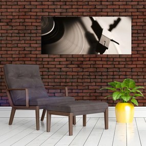 Tablou - Înregistrare gramofonică (120x50 cm)