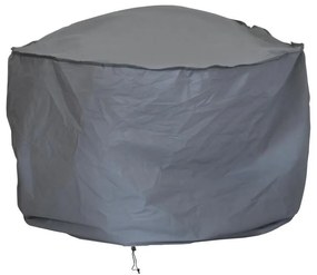 Husă pentru vatră 93x58 cm gri