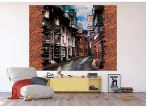 Fototapetă pentru copii Harry Potter Diagon Alley252 x 182 cm, 4 părți