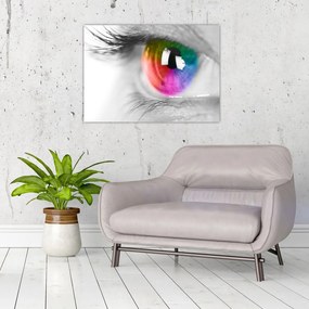Tablou - Iris din ochi (70x50 cm)