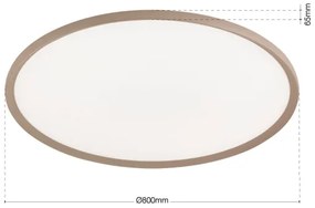 Orion - Plafonieră LED KANT, 66 W, 230 V, 2700/3000/4000 K, Ø 80 cm, bej