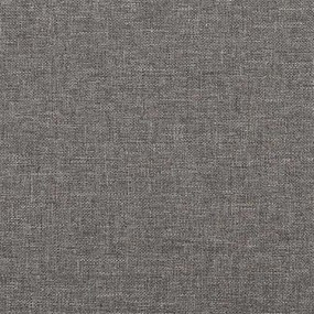 Banca, gri inchis, 100x35x41 cm, textil Morke gra, 100 x 35 x 41 cm