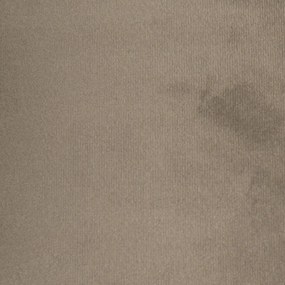 Abajur din catifea gri-maroniu 50/50/25 cu interior auriu