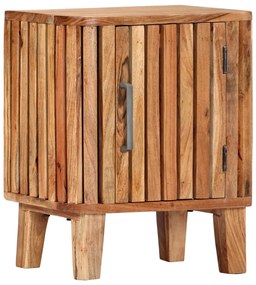Noptiera, 40x30x50 cm, lemn masiv de acacia