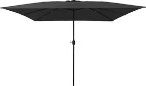 vidaXL Parasol de Grădină Antracit 295 x 295 x 245 cm